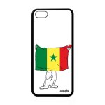 Coque pour apple iphone 5c silicone drapeau senegal senegalais jo antichoc can coupe d'afrique jeux olympiques ...