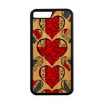 Coque apple iphone 8 + plus bois silicone drapeau union jack angleterre anglais coupe d'europe jeux olympiques ...