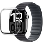 Coque pour apple watch 10 42 mm renforc�e translucide force case transparent