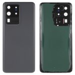 Coque arri�re de batterie de rechange pour samsung galaxy s20 ultra 4g / 5g avec anneau de protection ...