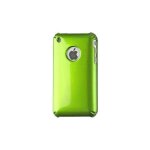 Coque arriere vert brillant pour iphone 3g 3gs