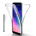 Coque avant et arrière silicone pour samsung galaxy a6 (2018) 5. 6 360 protection intégrale - transparent ... Coque avant et arrière silicone pour samsung galaxy a6 (2018) 5. 6 360 protection intégrale - transparent ...