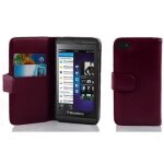 Coque pour blackberry z10 housse book etui protection pochette cover