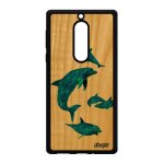 Coque en bois antichoc nokia 5 silicone dauphin jolie nature animaux telephone portable pas cher ocean ... Coque en bois antichoc nokia 5 silicone dauphin jolie nature animaux telephone portable pas cher ocean ...