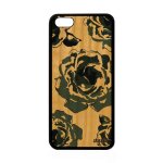 Coque en vrai bois apple iphone 5c silicone rose fleur bumper 4g tpu amour gris Coque en vrai bois apple iphone 5c silicone rose fleur bumper 4g tpu amour gris