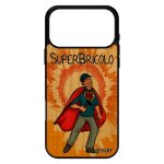 Coque bois super bricolo pour iphone 17 pro max silicone design heros humour noir papa cadeau fete des ...