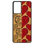 Coque bois drapeau monaco monegasque galaxy a52s silicone telephone 4g foot case football portable coeur ...