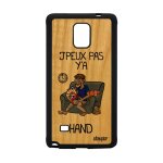 Coque en bois galaxy note 4 silicone j'peux pas y'a handball gris je drole tpu supporter smartphone dual ... Coque en bois galaxy note 4 silicone j'peux pas y'a handball gris je drole tpu supporter smartphone dual ...