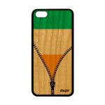 Coque bois iphone 5c silicone drapeau cote d'ivoire ivoirien personnalis� apple iphone 5c