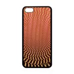 Coque bois pour iphone 5c silicone illusion d'optique cercle bumper personnalis� d�grad� rose rond effet ...