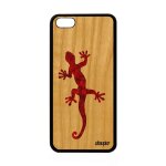 Coque en bois iphone 5c silicone salamandre pas cher homme etui fr�ne de apple iphone 5c