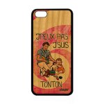 Coque bois j'peux pas j'suis tonton telephone pour iphone 5c silicone humour rose 32 go portable humoristique ...