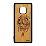 Coque bois mate 20 pro silicone femme dessin tribal case multicolore de huawei mate 20 pro