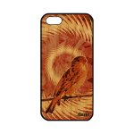 Coque en bois oiseau apple iphone 5 5s se silicone 64 go housse telephone mobile moineau de protection ...