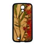 Coque bois s4 silicone fleurs de protection etui nature fond texture plante exotique personnalis vert ...