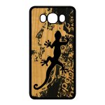 Coque en bois samsung j7 2016 silicone salamandre animaux gar�on dessin a samsung galaxy j7 2016