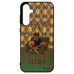 Coque bois samsung s23 fe silicone j'peux pas y'a rugby caoutchouc humour mobile je unique telephone ...