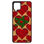 Coque bois silicone pour a12 drapeau maroc marocain portable foot coeur can basket coupe d'afrique jeux ...