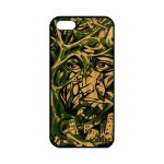 Coque bois silicone pour apple iphone 5 5s se portrait street art smartphone 32 go immeubles visage peinture ...