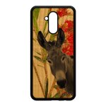Coque bois silicone huawei mate 20 lite ane nature dessin fleurs mule 4g de protection animaux design ...