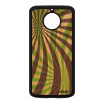 Coque en bois silicone motorola moto e4 plus illusion d'optique antichoc effet vert portable design mobile ...