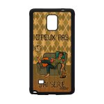 Coque en bois silicone note 4 j'peux pas j'ai s�rie noir television bd humoristique rigide manga jpeux ...