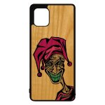 Coque en bois silicone samsung note 10 lite joker rose clown comics portable sm - n770f / ds horreur ...