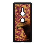 Coque bois silicone pour sony xperia xz2 aigle nature plante smartphone original design royal case animaux ...