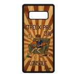 Coque bois veritable samsung note 8 silicone j'peux pas j'ai console personnalis etui telephone geek ...