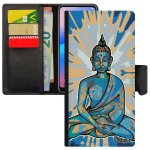 Coque bouddha huawei mate 20 pro en cuir portefeuille pas cher chine telephone chinois zen fantaisie ...