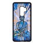 Coque bouddha pour samsung s9 plus silicone mobile soleil case nepal bleu samsung galaxy s9 plus