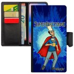 Coque super bretonne iphone 15 pro cuir drole comics housse texte breton bande dessin�e noir telephone ...