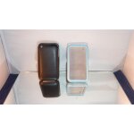 Coque bumper pour iphone 3g / 3gs, couleur: bleu, modele: 2. coque case cuir