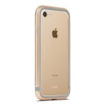 Coque bumper iphone 7 moshi iglaze luxe aluminium gold entourage gel