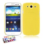 Coque case samsung galaxy s3 alvéolia jaune silicone rigide (tpu) Coque case samsung galaxy s3 alvéolia jaune silicone rigide (tpu)