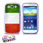 Coque case samsung galaxy s3 drapeau italie silicone violet souple (tpu) Coque case samsung galaxy s3 drapeau italie silicone violet souple (tpu)