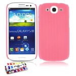 Coque case samsung galaxy s3  le pika  rose silicone rigide (tpu)