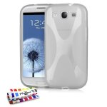Coque case samsung galaxy s3  le x  transparent silicone souple (tpu)