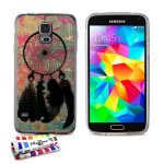 Coque case samsung galaxy s5   attrape - reves   silicone transparent souple (tpu)