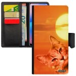 Coque chat galaxy s22 dessin ciel design mobile animal etui animaux lol cat magnetique felin matou chaton ...