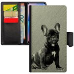 Coque chien rabat j7 2017 pro portefeuille mignon magnetique etui de protection effet chiot design smartphone ...