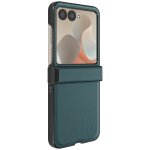 Coque clapet pour motorola razr 60 et 50 5g avec protection charni�re vert