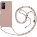 Coque avec collier compatible avec xiaomi redmi note 11 pro 5g / 4g, tour de cou laniere en corde pendentif ...