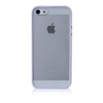 Coque contours colors pour iphone 4 / 4s - violet ptu + pc