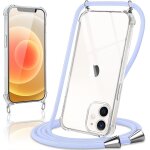 Coque avec cordon pour iphone 12 / iphone 12 pro 6, 1 , collier rglable tlphone etui portable lanyard ...