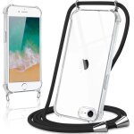 Coque avec cordon pour iphone 7 / 8 / se2020 / 2022 4, 7 , collier r�glable t�l�phone etui portable lanyard ...