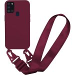 Coque avec cordon pour samsung galaxy a12s, collier pour etui housse tpu anti - choc colliers protection ...