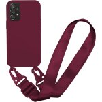 Coque avec cordon pour samsung galaxy a73 5g, collier pour etui housse tpu anti - choc colliers protection ...