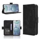 Coque en cuir avec texture peau de veau pour xiaomi civi 5 pro 5g, noir