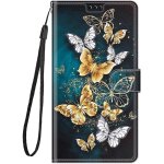 Coque cuir pour zte blade a51 etui a rabat motif dessin pour filles femmes, portefeuille housse avec ...